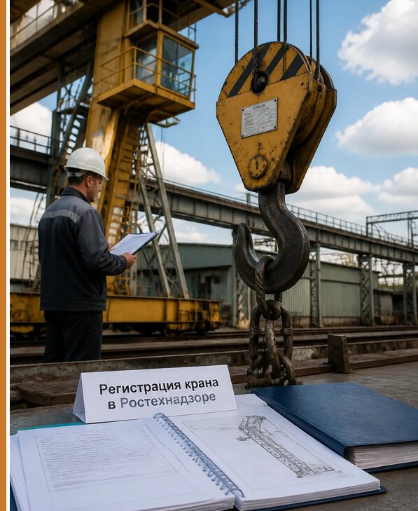 Регистрация крана в Ростехнадзоре в Медногорске от 15258 р. | Авеста ОТиПБ