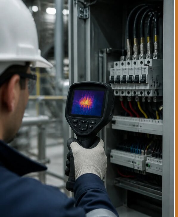 Тепловой контроль оборудования в Медногорске для безопасности работ